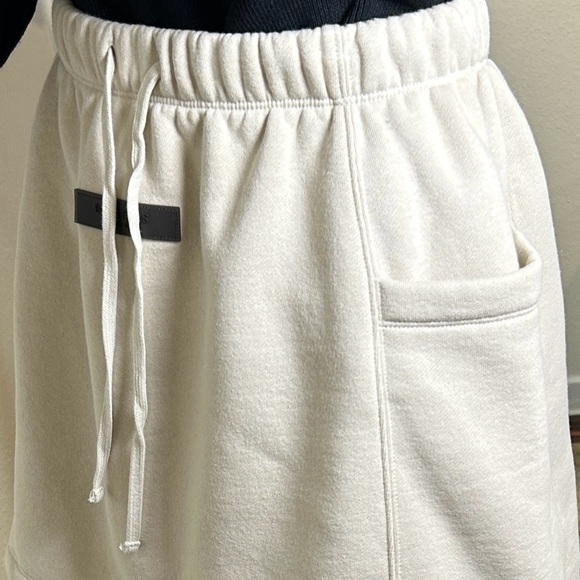 Essentials wheat miniwith Drawstring Waist - Picture 6 of 9